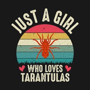 Tarantula Spider Lover Tarantulas Retro Sarcastic T-Shirt