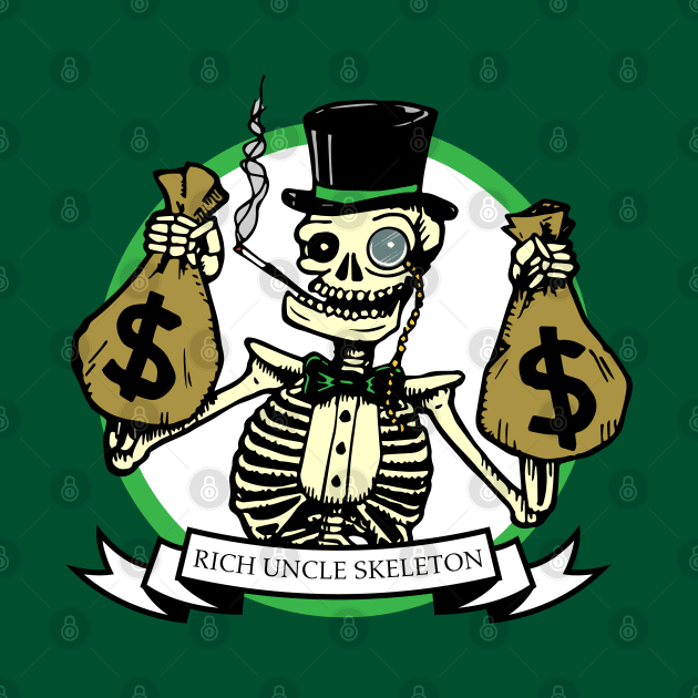 Rich Uncle Skeleton by deancoledesign