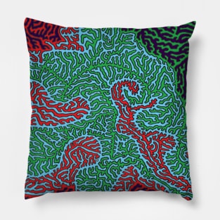 Abstract Drawing Pillow