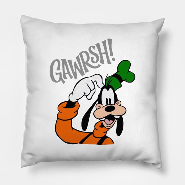 Goofy Gawrsh Novelty Pillow by Mandot