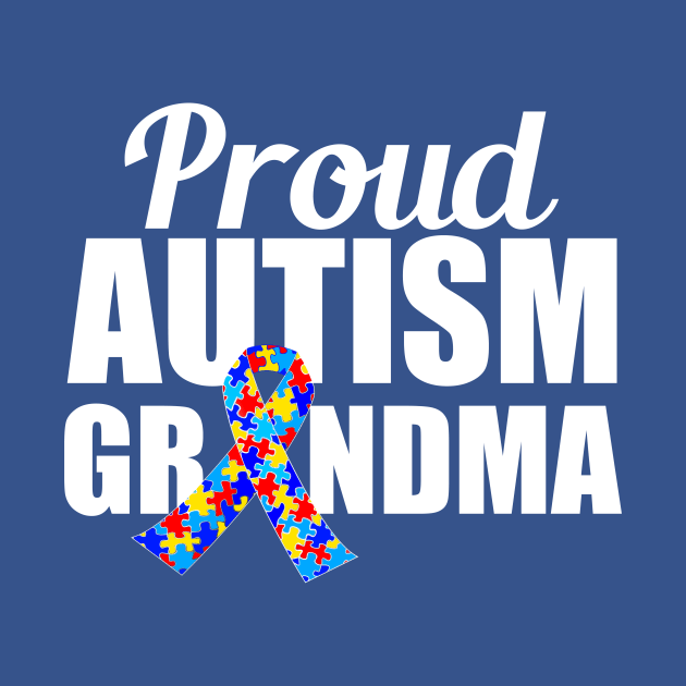 Proud Autism Grandma by epiclovedesigns