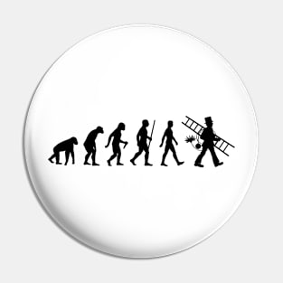 Evolution chimney sweeper lucky charm dad gift Pin