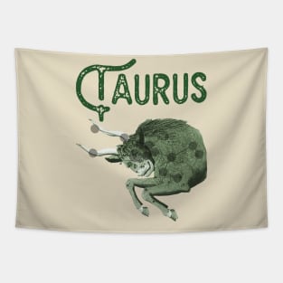 Taurus ))(( Astrological Sign Zodiac Constellation Design Tapestry