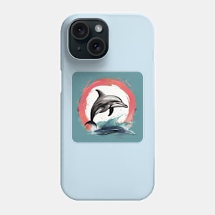 Dolphin Lover Gift,, Animal design, Dolphin Gift Phone Case