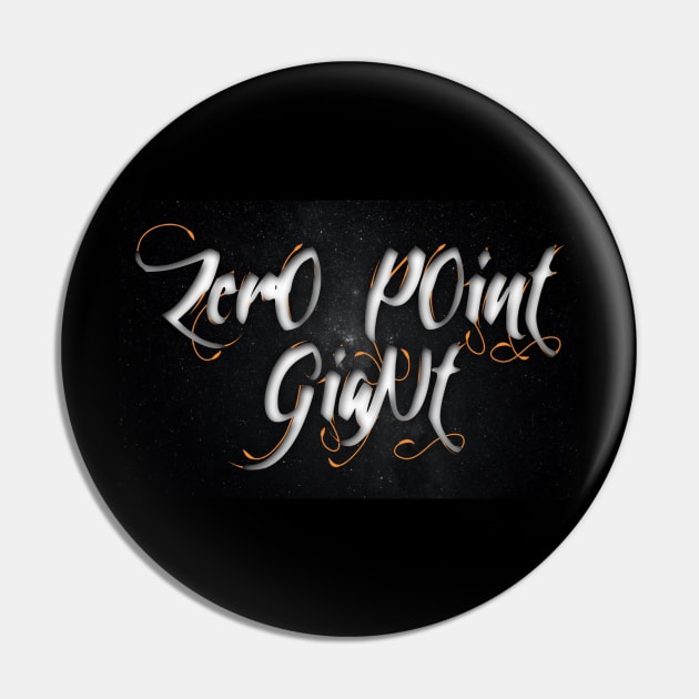 ZPG - Orange Trim - In Space Pin by ZerO POint GiaNt