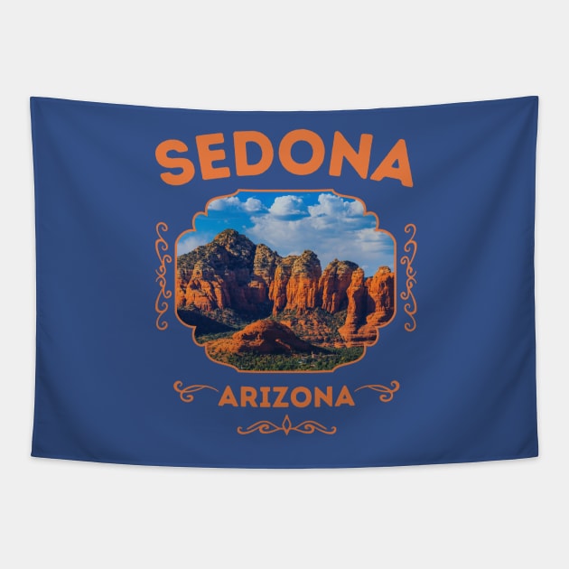 Sedona Arizona Spiritual Place Tapestry by soulfulprintss8