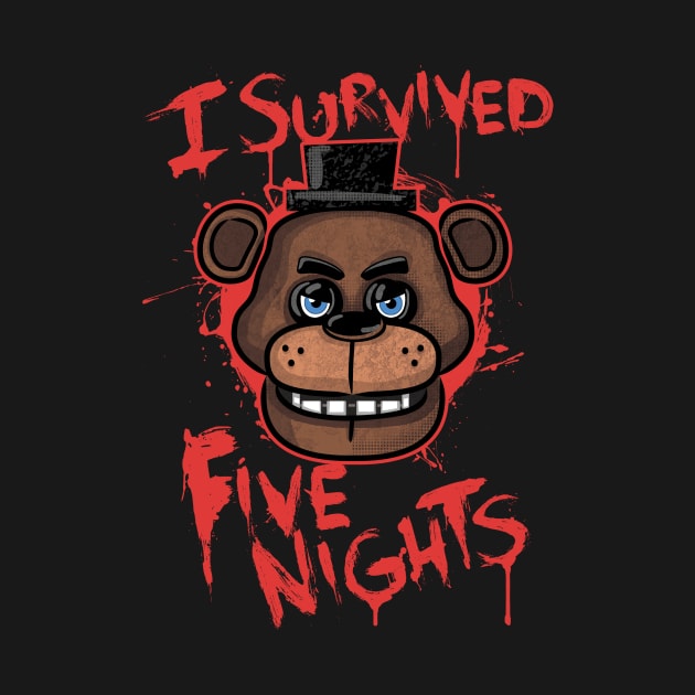 I Survived Five Nights At Freddy's Pizzeria by DeepFriedArt