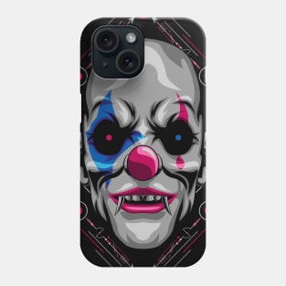 clown face mask Phone Case
