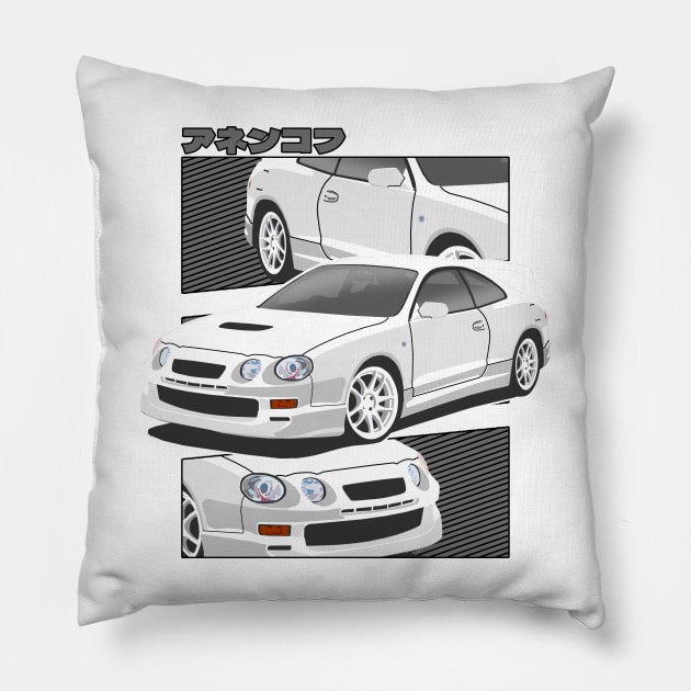 Toyota Celica GT-Four Pillow by Rebellion Store