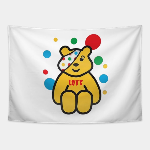 Pudsey Bear Tapestry by Fanu2612