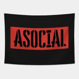 Asocial y antisocial, Definition Gift idea for a family member Tapestry