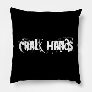 metal Chalk Hands Pillow