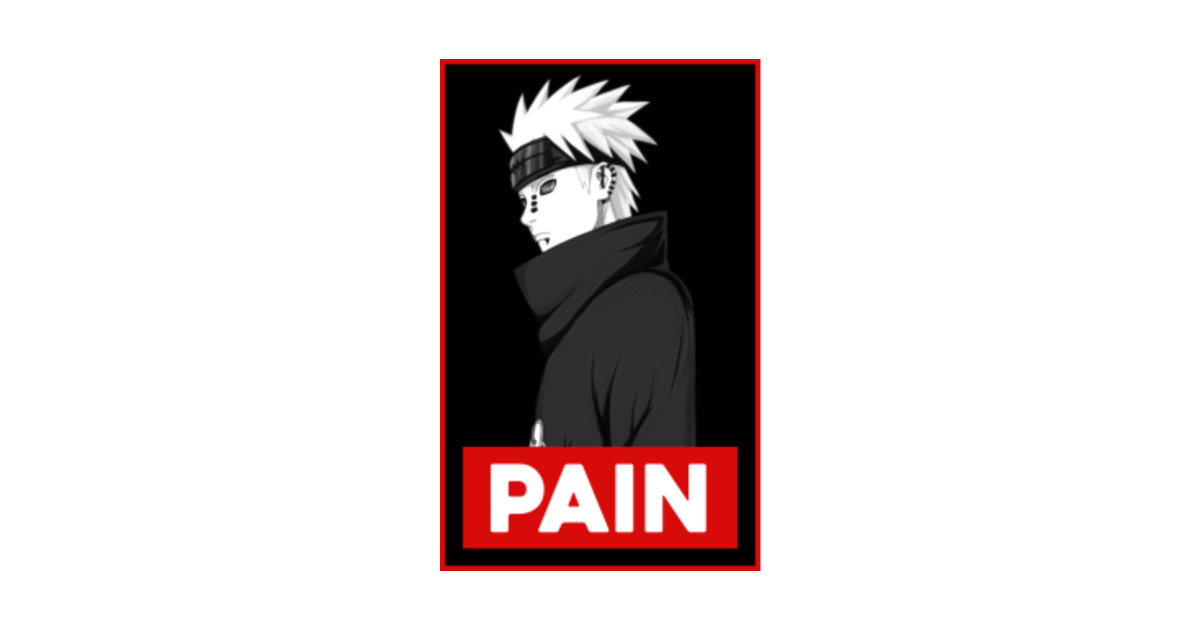 Pain Logo - Naruto - T-Shirt | TeePublic