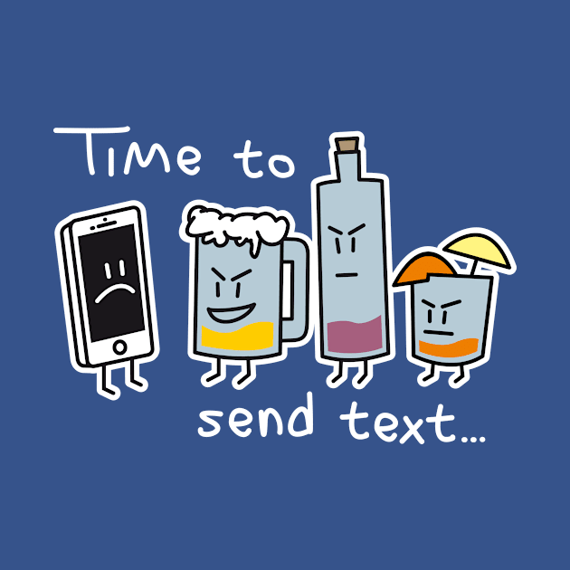 Time to send text... by Mauru