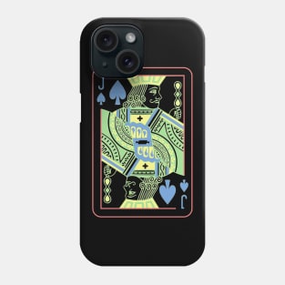 Jack of Spades Night Mode Phone Case