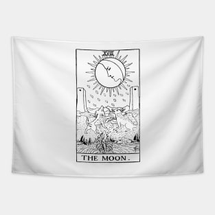 Moon Tarot Card Tapestry