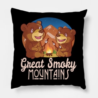 Great Smoky Mountains Papa Bear Pillow