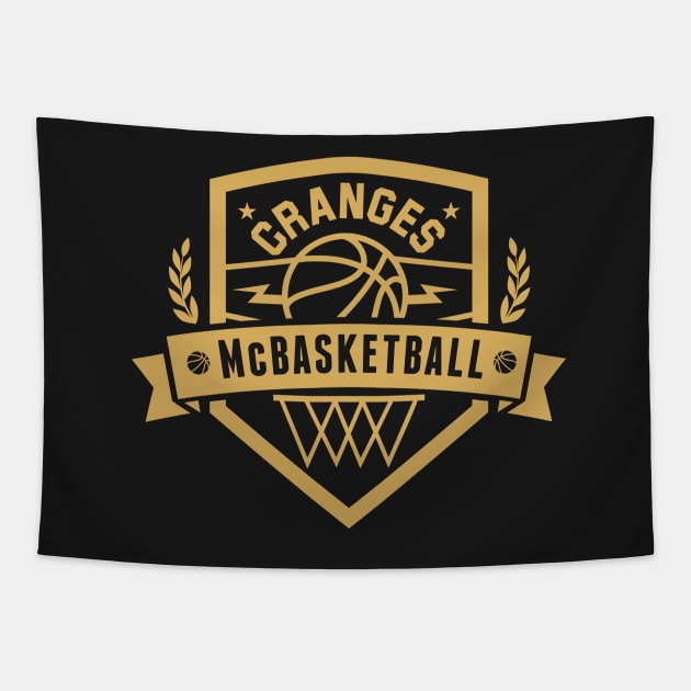 Cranges McBasketball Tapestry by brakrot