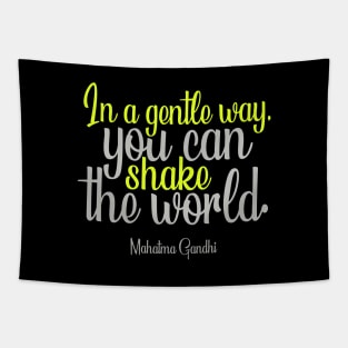 Mahatma Gandhi Quotes Tapestry