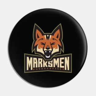 Fayetteville Marksmen Pin