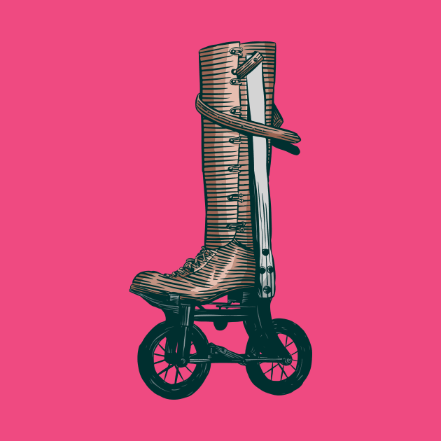 Boot Roller Skate by jafaris