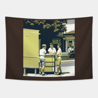 The Lemonade Stand Tapestry