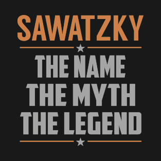 SAWATZKY The Name The Myth The Legend T-Shirt