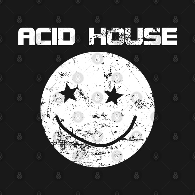 ACID HOUSE MUSIC - collector from the 90s grunge white edition by BACK TO THE 90´S