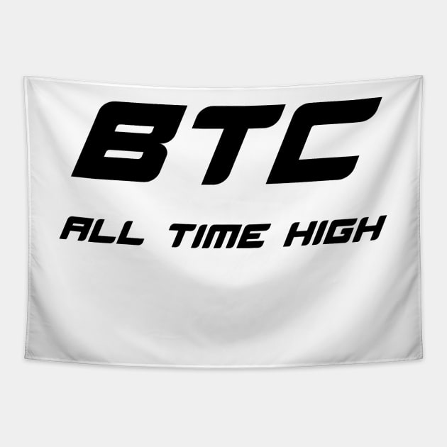 btc all time high Tapestry by TheYouthStyle