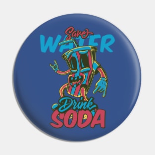 save water drink soda Pin