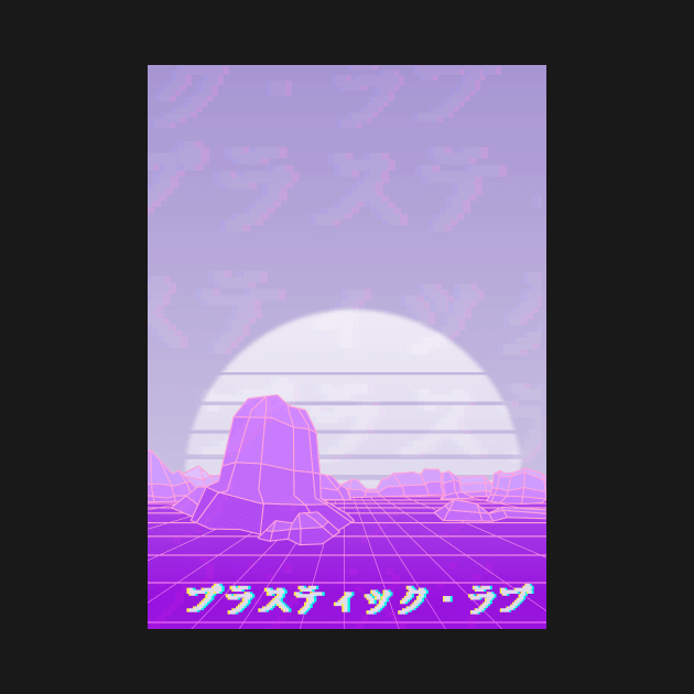 Plastic Love Vaporwave Aesthetic by Oh My Martyn