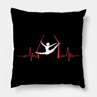 Aerial Silks In A Heartbeat Aerial Acrobatics Pillow