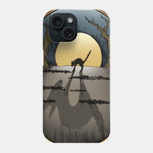 Scared cat Phone Case