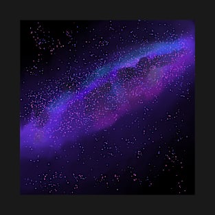 galaxy purple T-Shirt