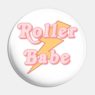 Roller Babe Lightning Bolt Pin