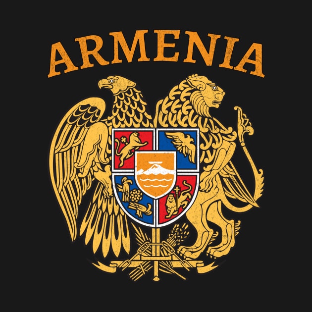 Armenian Coat of Arms by SunburstGeo