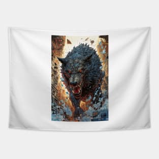 Wolf Monster Tapestry