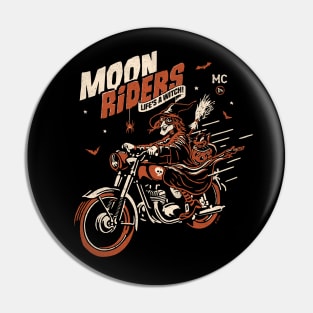 Moon Riders Pin