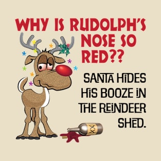 Red Nose Reindeer T-Shirt