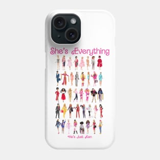 Barbie Through the Ages Phone Case