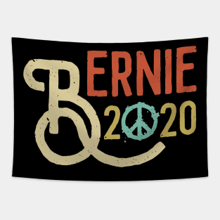 Vintage Bernie 2020 Peace Bernie Sanders Peace Symble Outfit Tapestry