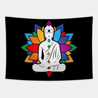 Buddha Chakra Meditation Tapestry