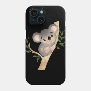 Kawaii cute Koala bear australian animal Phone Case