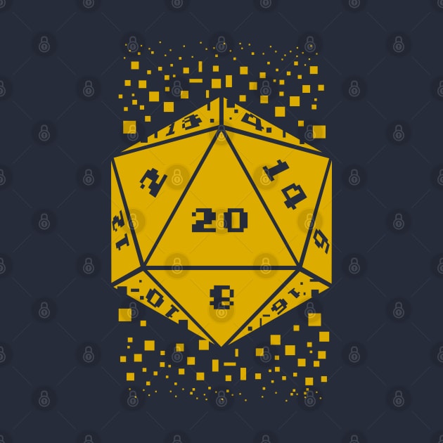 D&D D20 Pixels by Meta Cortex