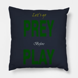 let's pray before play Pillow