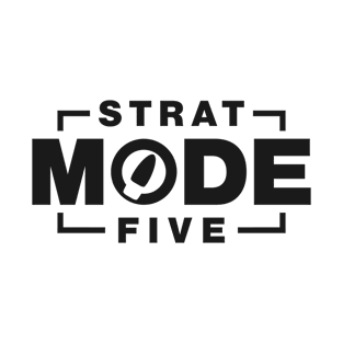 Strat Mode Five F1 Black Design T-Shirt