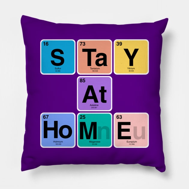 Stay at home Pillow by cariespositodesign