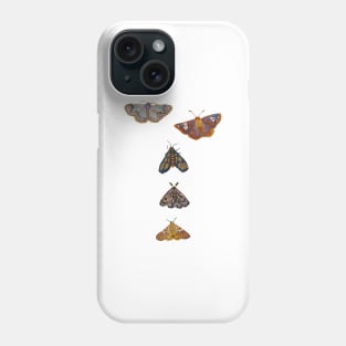 Sigils and Moths Watercolor Phone Case