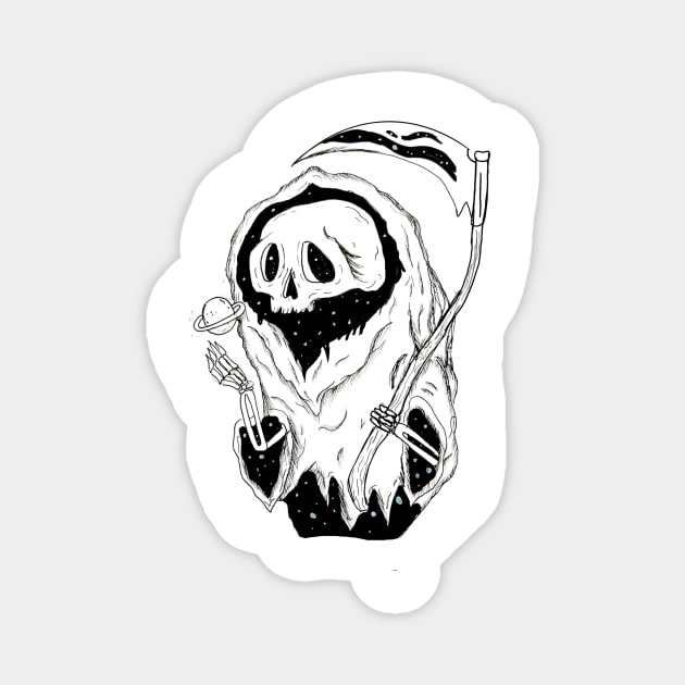 Grim reaper Magnet by Nihakii