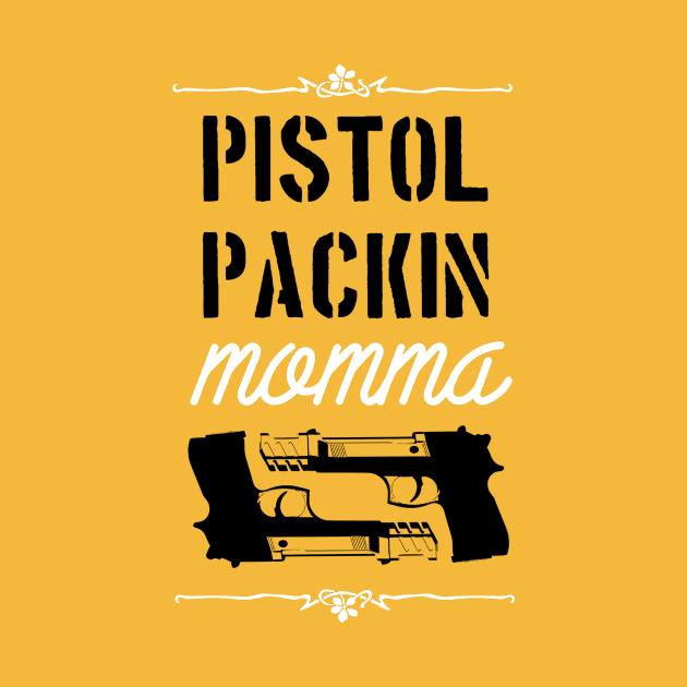 Pistol packin momma (white) by nektarinchen